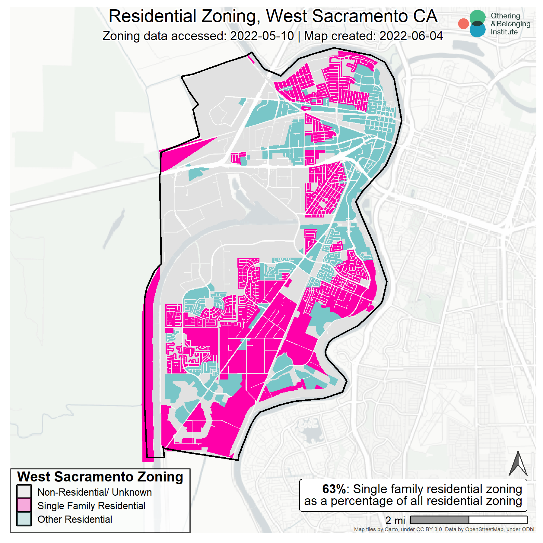 Sacramento Region Zoning Maps Othering And Belonging Institute 